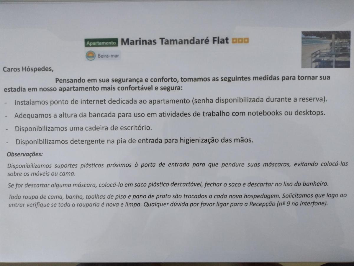 Marinas Tamandare Flat Lejlighed Eksteriør billede